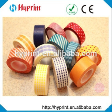 factory supplying colorful washi, tape printed washi paper tape